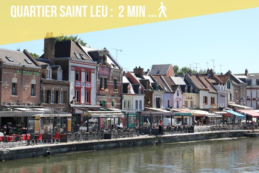 Ferienwohnung Les Perles Amienoises Gold Pearl Hyper Centre Amiens Exterior foto